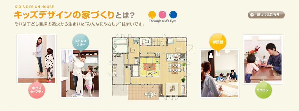 キッズデザインの家づくりとは？