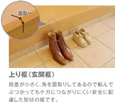 上り框(玄関框)
