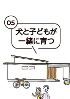 犬と子どもが一緒に育つ