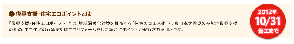 エコポイントについて