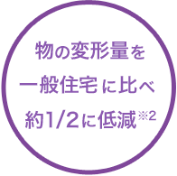 繰り返しの地震に強い