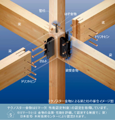 �e�N�m�X�^�[�����ɂ�鏰�ƒ��̐ڍ��C���[�W�}