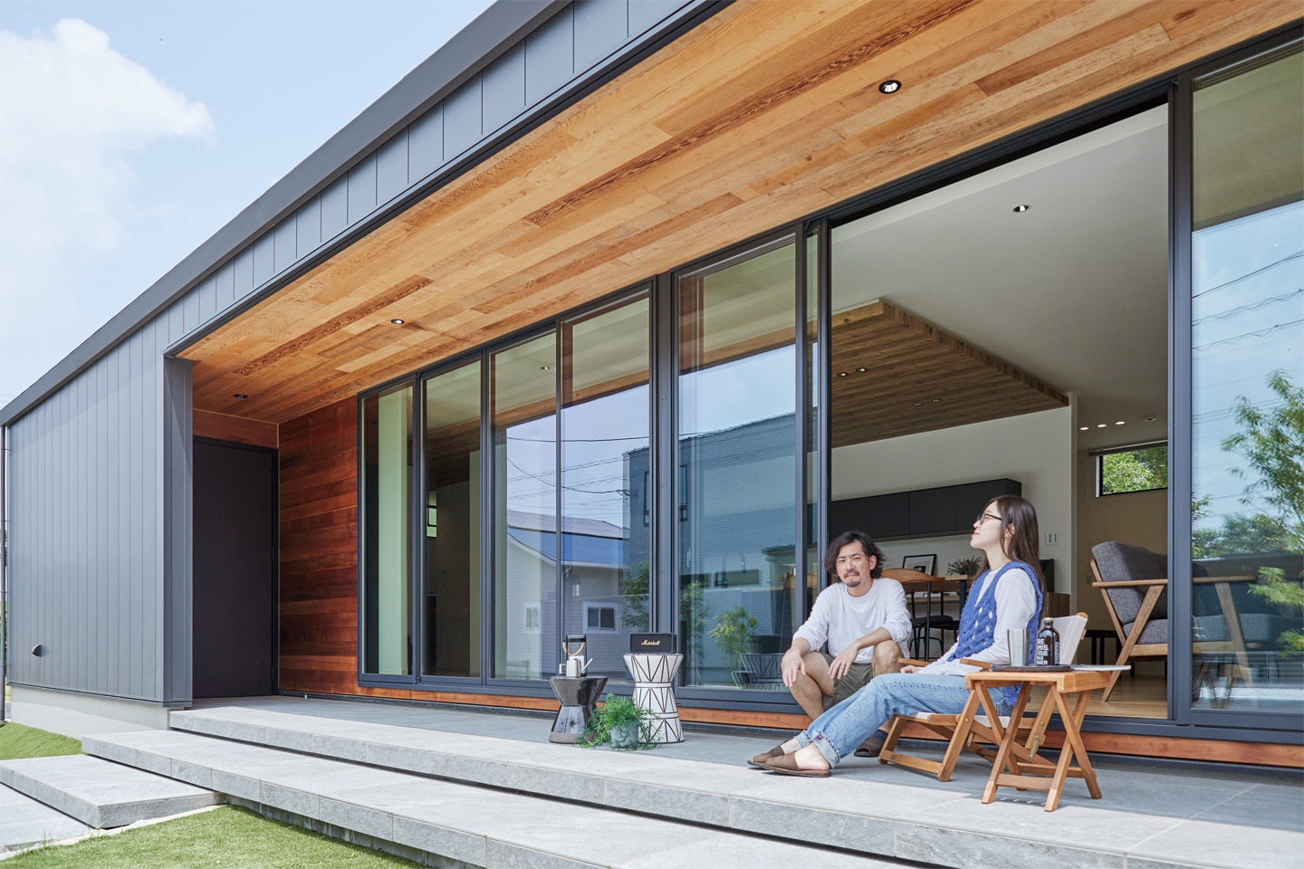 モデルハウスの外観