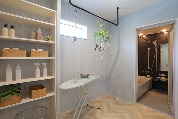 全館空調でいつでも快適な家のお風呂