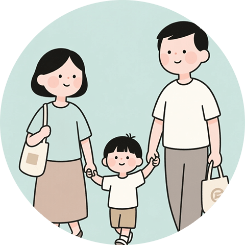 ファミリーで見学