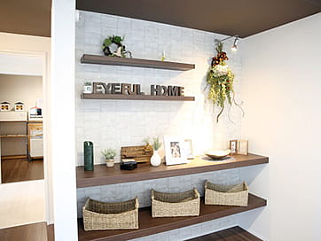 共働き夫婦が考えた家事ラクの家の棚