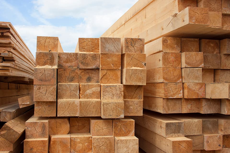 木造住宅の木材のイメージ