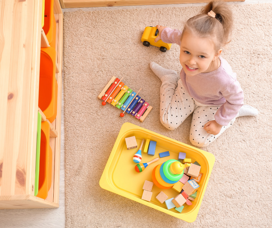 子供部屋のおもちゃの収納