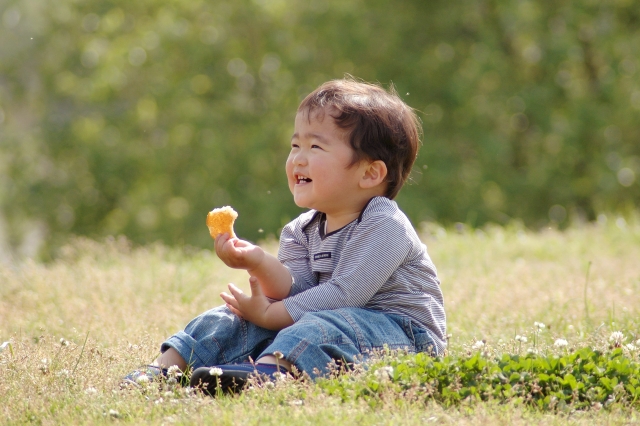 写真を通して子どもをほめる