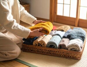 【押入れ収納アイデア】奥行きを活かした効率的な収納術